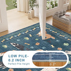 DUKINO 3x5 Area Rug, Lightweight Washable Entryway Rug - Image 7