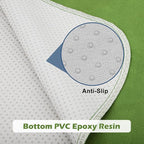 INVENHO Washable Pee Pads for Dogs 72"x72" Reusable Dog Pads Extra Large - Image 4