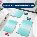 OLANLY Bathroom Runner Rugs Mat 70x24, Extra Soft Absorbent Microfiber Bath Rugs - Image 2