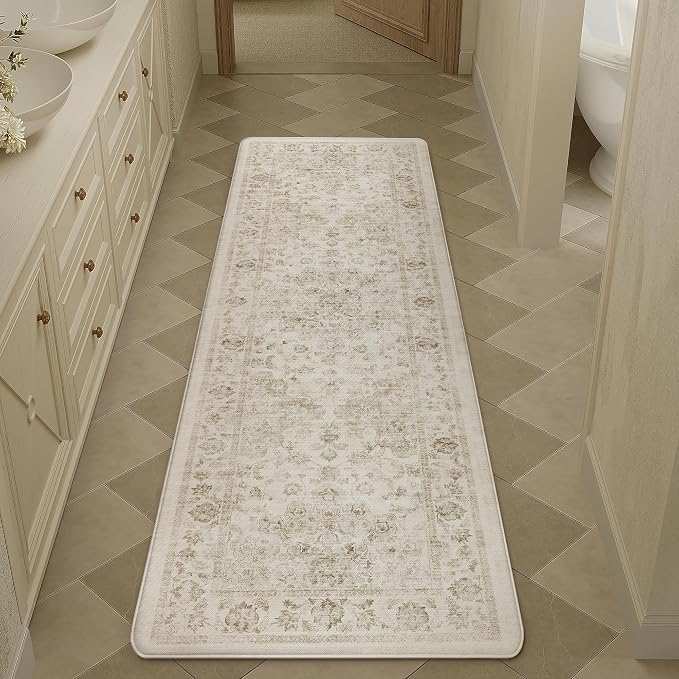 Anti Fatigue Kitchen Mats 2PCS Beige Neutral Mats - Image 9