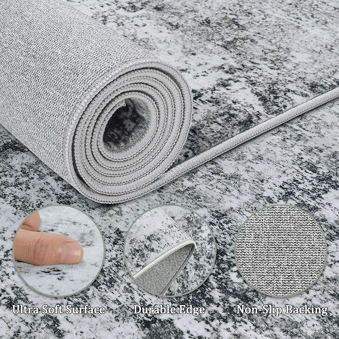 5x7 Area Rug Living Room Rugs - Image 8