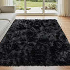 4x6 Area Rug for Living Room: Ultra Soft Fluffy Rug Modern Large Thicked Shag by Oriannal