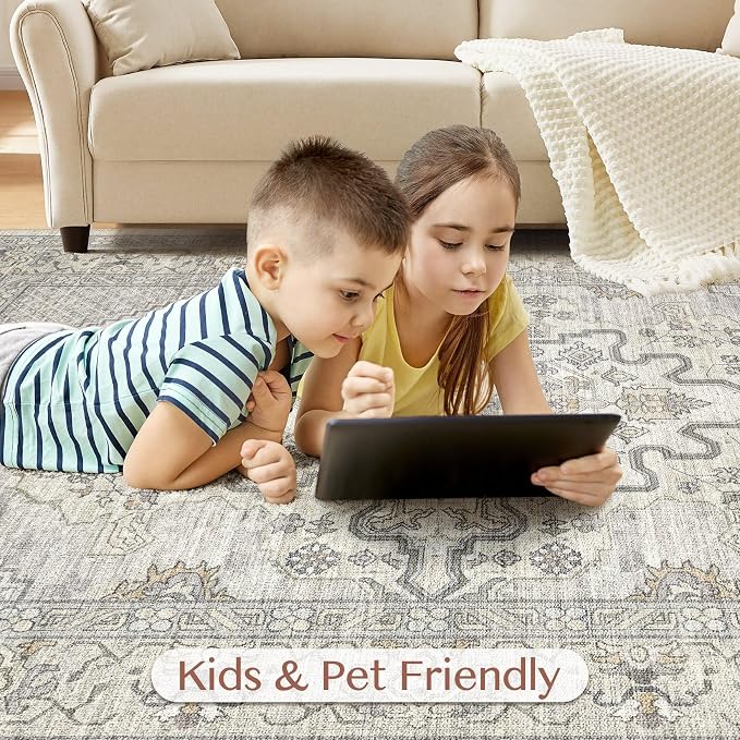 Tortania Area Rug Living Room Rugs - Image 4