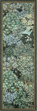 GarveeHome Forest Runner Rug, Botanical Low Pile Non Slip Stain Resistance - Image 4