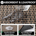 Indoor Door Mat Dirt 36x60 Resistant and Absorbent, Non-Slip Rubber Backing - Image 7