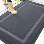 OLANLY Front Door Mat Indoor Outdoor Entrance, Waterproof All-Season, by OLANLY