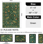 DUKINO 4x6 Rug, Washable Animal Area Rug - Image 2