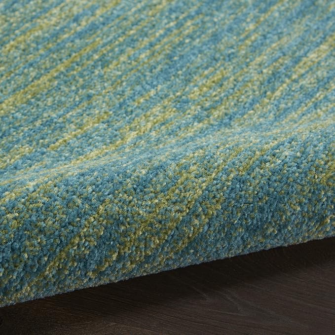 Nourison Home Nourison Essentials Blue Green 9' x Square Area Rug - Image 11