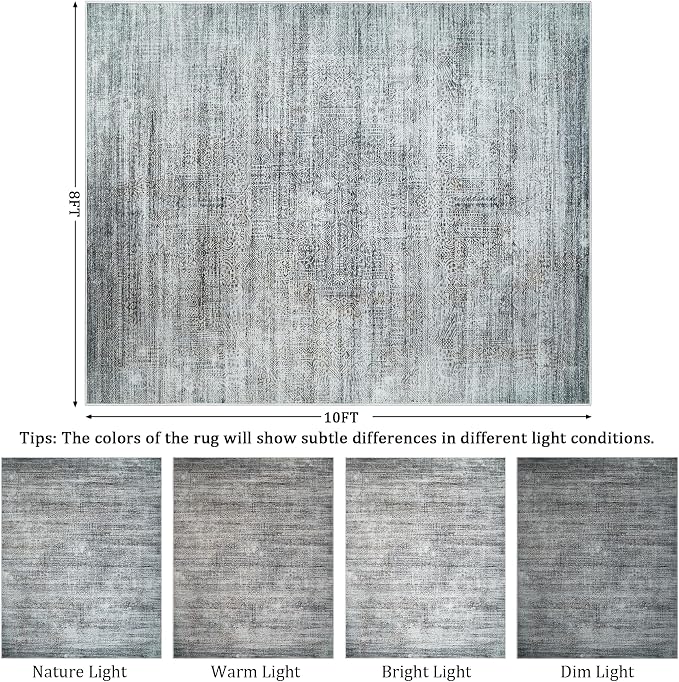 8x10 Area Rug Living Room Rugs - Image 2