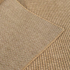 CAMILSON Easy Jute Rug 10x14, Large Indoor Outdoor Natural Color Farmhouse Area - Image 7