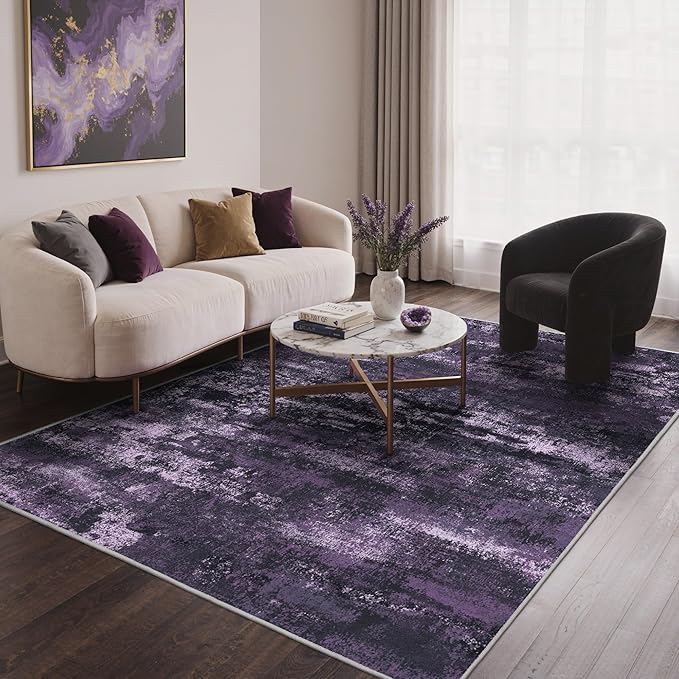 BEIMO Area Rugs 8x10 for Living Room Bedroom, Modern Abstract Machine Washable by BEIMO