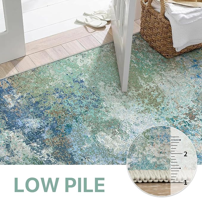 BEIMO Area Rugs 5x7 for Living Room Bedroom, Modern Abstract Machine Washable - Image 9