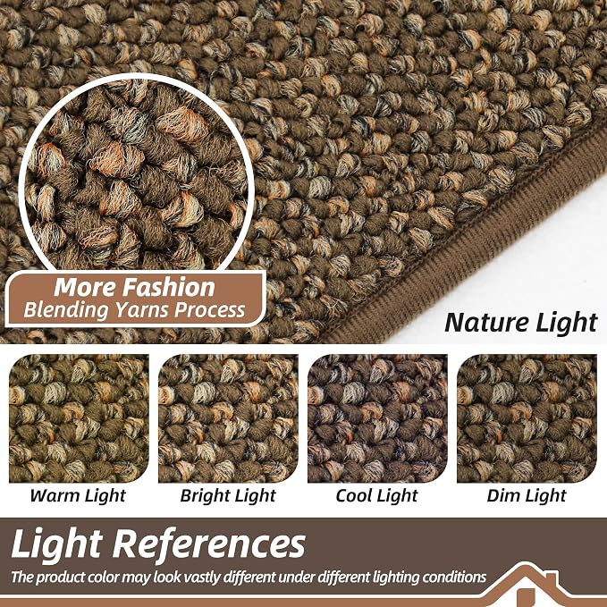 BEQHAUSE Dirt Trapper Door Mat 48" x 72", Non-Slip Washable Doormats Entrance - Image 5