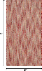 SAFAVIEH Outdoor Accent Rug 2'3"x5' - Image 3