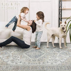 Machine Washable Rugs 8x10 Area Rugs - Image 4
