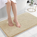 OLANLY Small Bathroom Rugs 24x16, Extra Soft Absorbent Chenille Bath Rugs by OLANLY