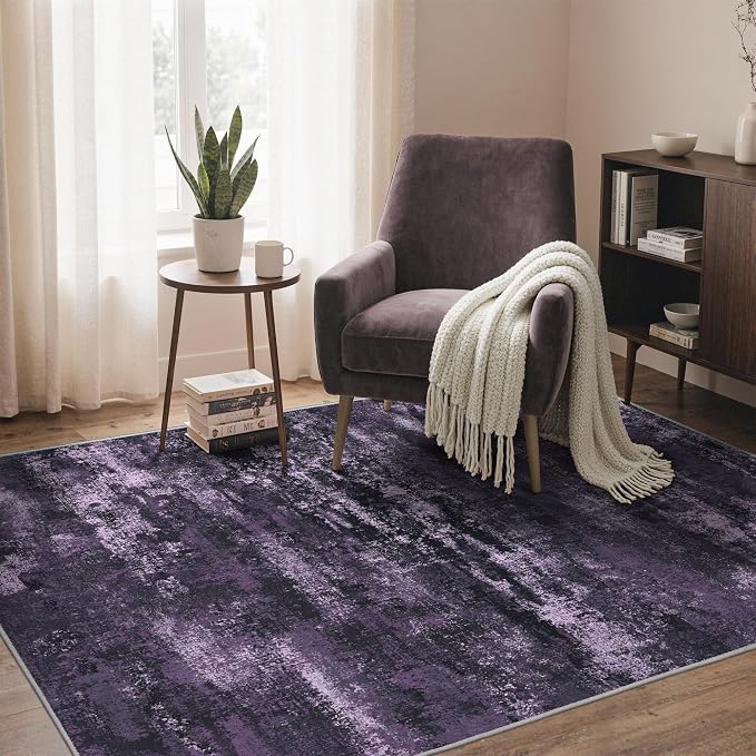 BEIMO Area Rugs 8x10 for Living Room Bedroom, Modern Abstract Machine Washable - Image 2