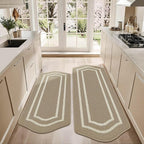 COSY HOMEER Kitchen Rugs and Mats Sets of 2PCS Non Slip Kitchen Mats by COSYHOMEER