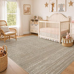 Nakagishi Area Rug Living Room Rugs: 5x7 Large Soft Machine Washable Boho - Image 7