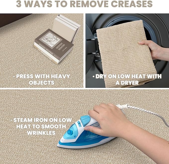 EARTHALL Washable Area Rug 3x4 Ft Non Slip Rugs - Image 4