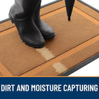 OLANLY Front Door Mat Indoor Outdoor Entrance, Waterproof All-Season, - Image 4