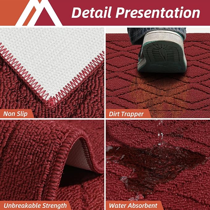 COSY HOMEER-Kitchen-Rugs-and-Mats 20"x30" Non Slip Kitchen Mats - Image 5