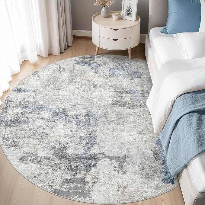 DMOYEST 6ft Round Area Rug for Living Room - Image 4