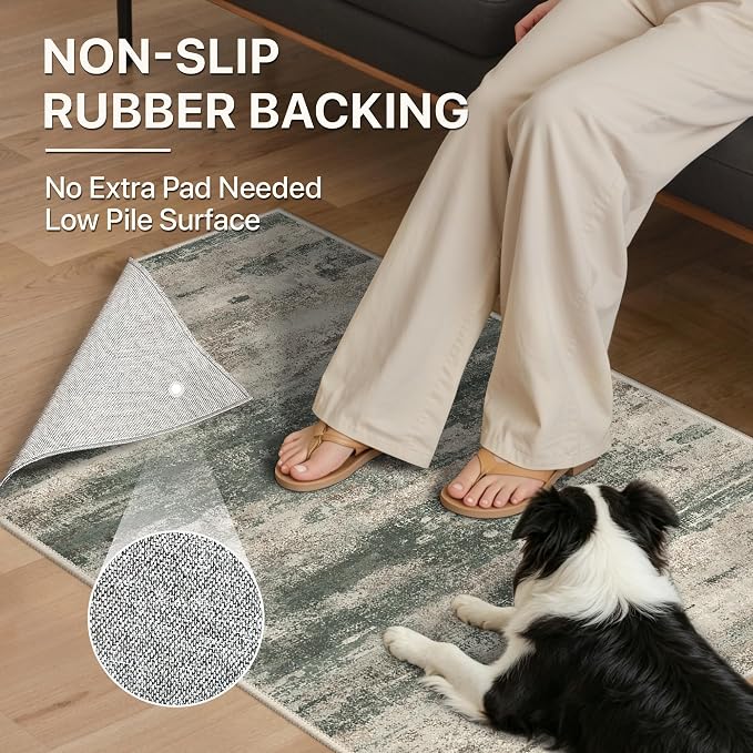 BEIMO Area Rugs 9x12 for Living Room Bedroom, Modern Abstract Machine Washable - Image 10