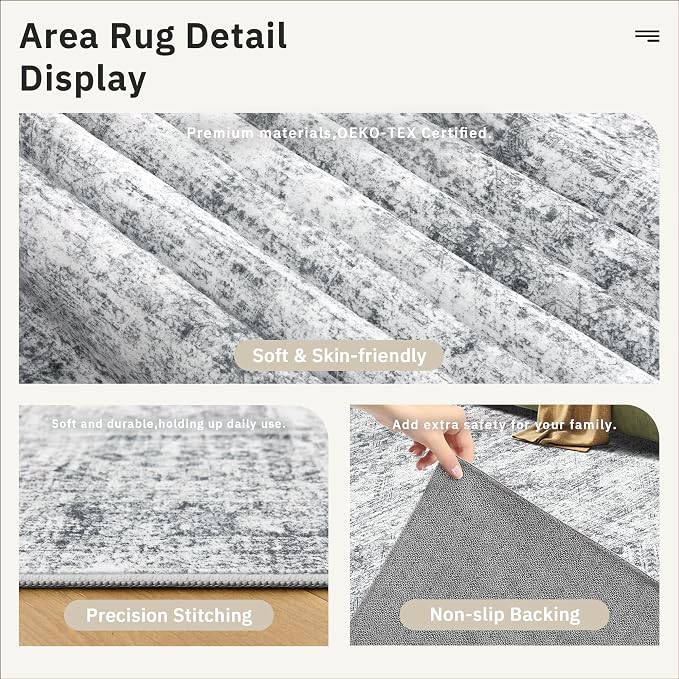 Soalmost Hallway Runner Rug 3x18 - Image 6