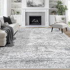 10x14 Area Rugs for Living Room Rug Washable: Abstract Large Rug Indoor Modern - Image 9