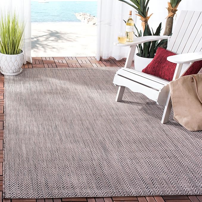 SAFAVIEH Outdoor Area Rug 9x12 - Image 6