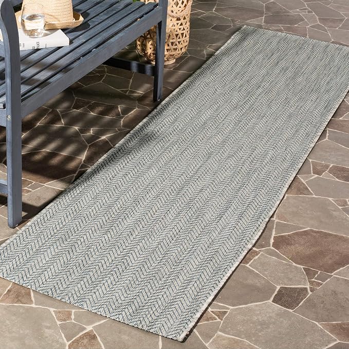 SAFAVIEH Outdoor Area Rug 9x12 - Image 4
