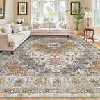Madane Washable Rug 8x10 Area Rugs - Image 2