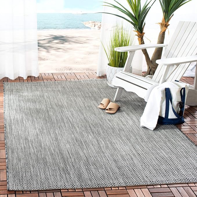 SAFAVIEH Outdoor Area Rug 9x12 by Unknown