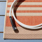 SAFAVIEH Washable Rug Outdoor Courtyard Collection - Image 5